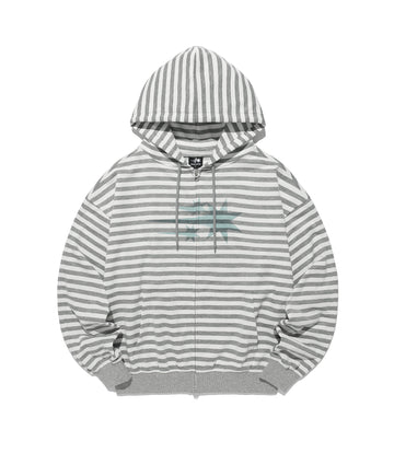 Nice Ghost Club Stripe Rush 3Star Hoodie Zip Up