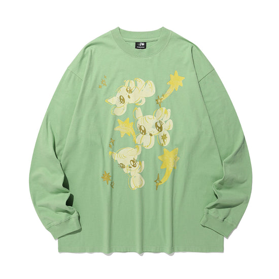 Nice Ghost Club Baby Guardians Big Big Long Sleeve Tee [Mint]
