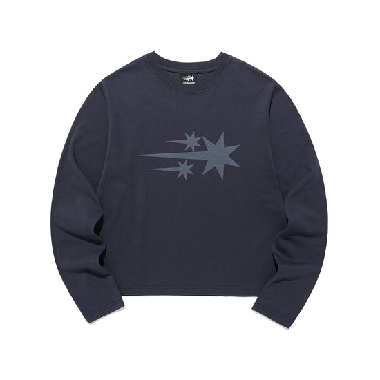 Nice Ghost Club 3Star Long Sleeve Tee [Purple]