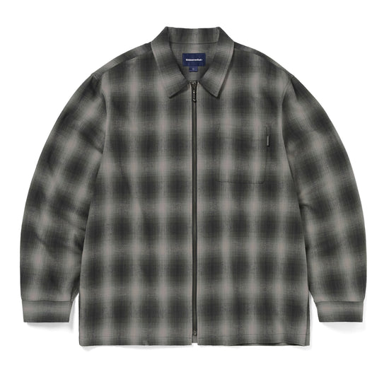 thisisneverthat Nep Check Zip Shirt