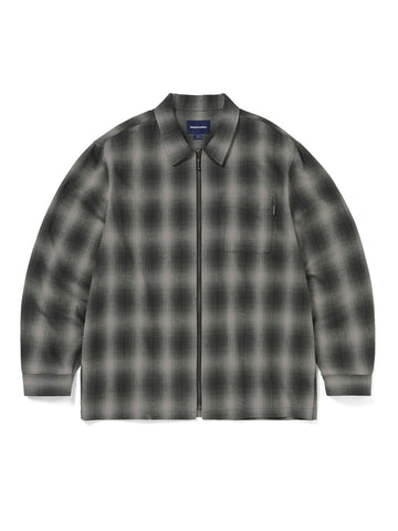 thisisneverthat Nep Check Zip Shirt