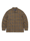thisisneverthat Nep Check Zip Shirt