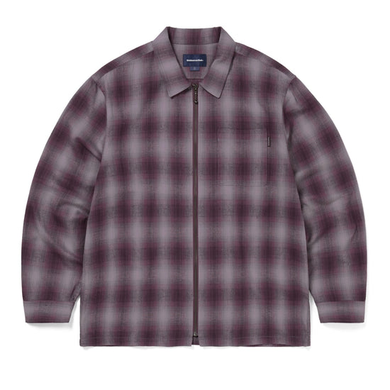 thisisneverthat Nep Check Zip Shirt