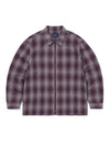 thisisneverthat Nep Check Zip Shirt
