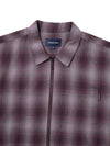 thisisneverthat Nep Check Zip Shirt