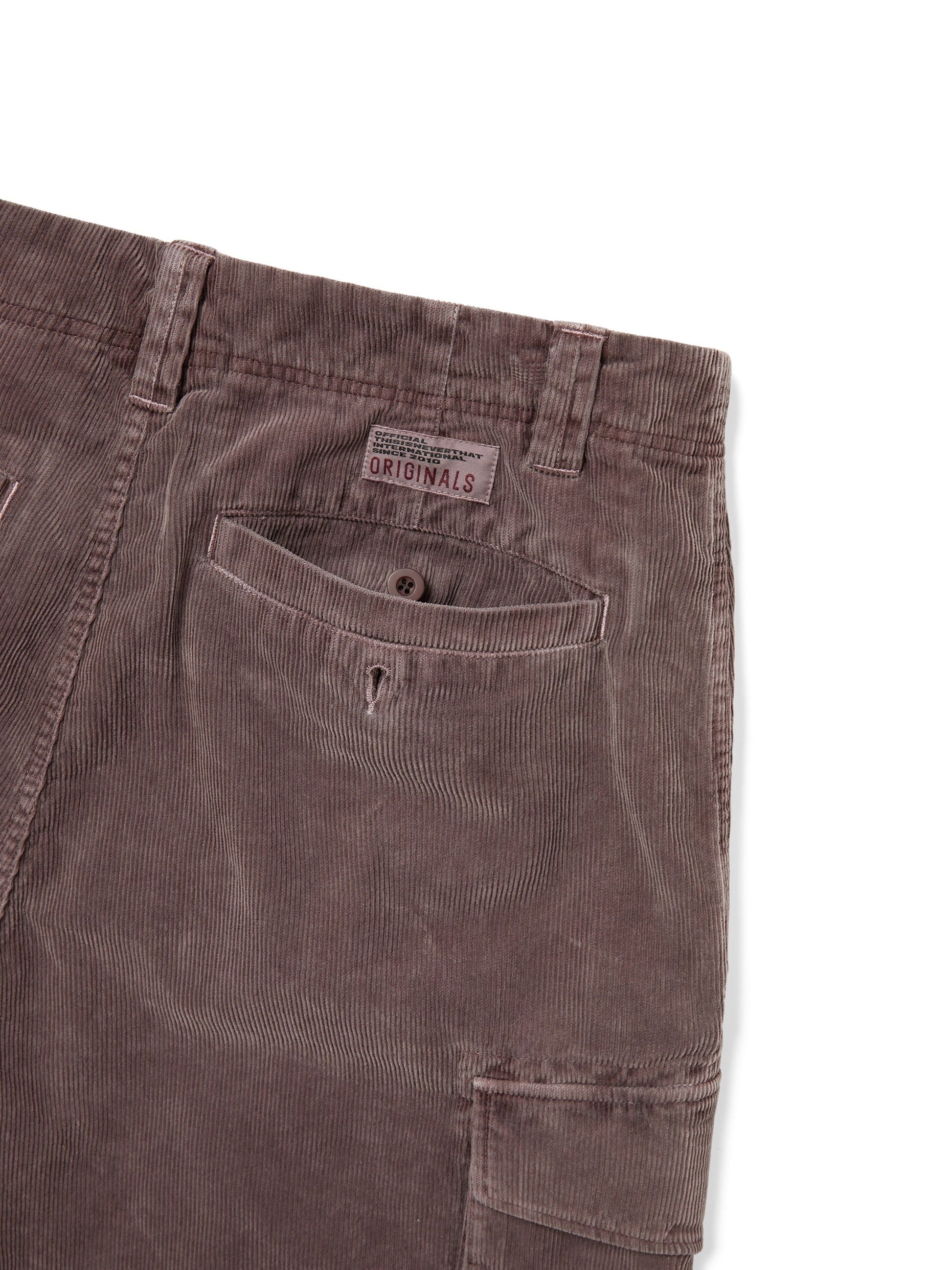 thisisneverthat Overdyed Corduroy Cargo Short