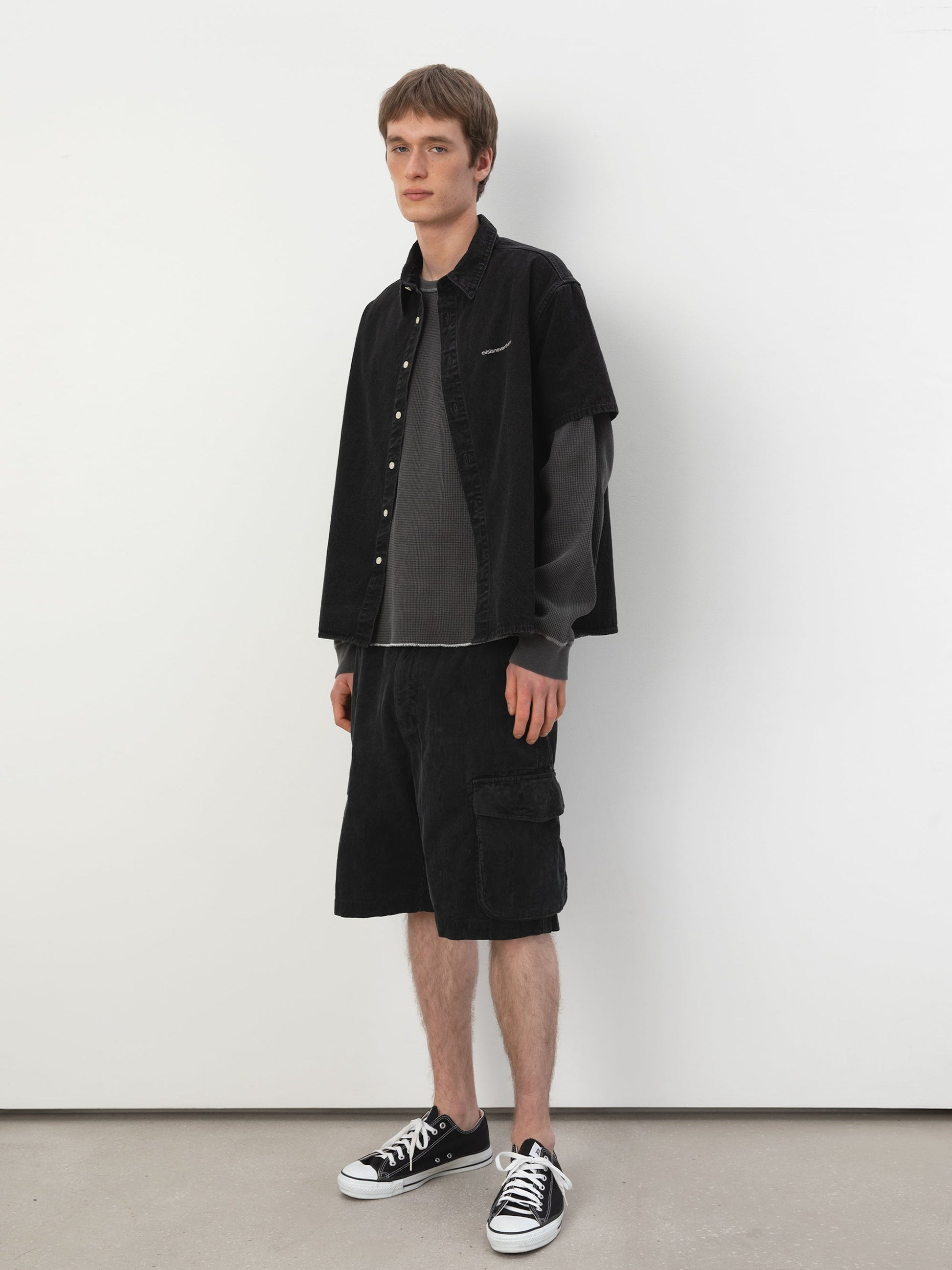 thisisneverthat Overdyed Corduroy Cargo Short