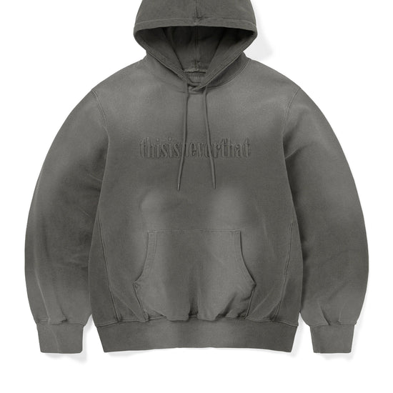 thisisneverthat Overdyed Embroidery Hoodie