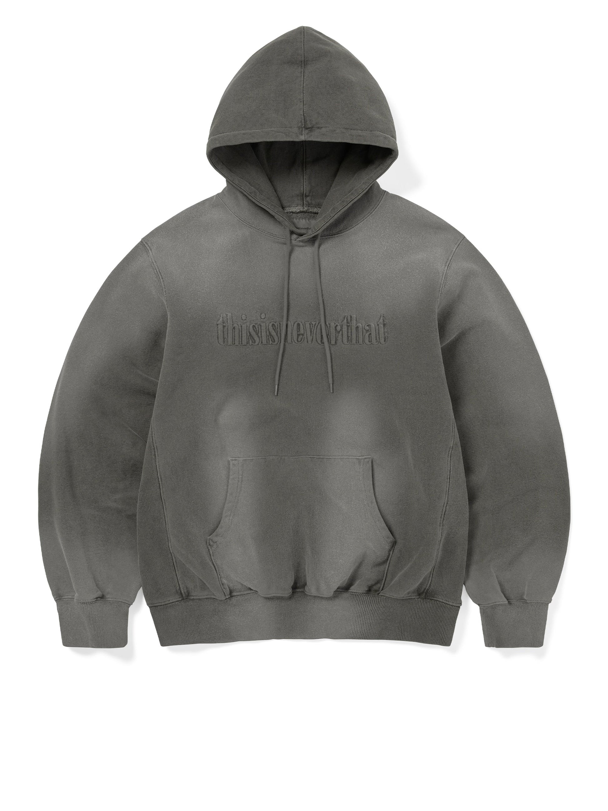 thisisneverthat Overdyed Embroidery Hoodie