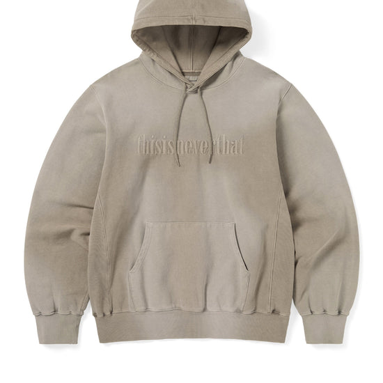 thisisneverthat Overdyed Embroidery Hoodie