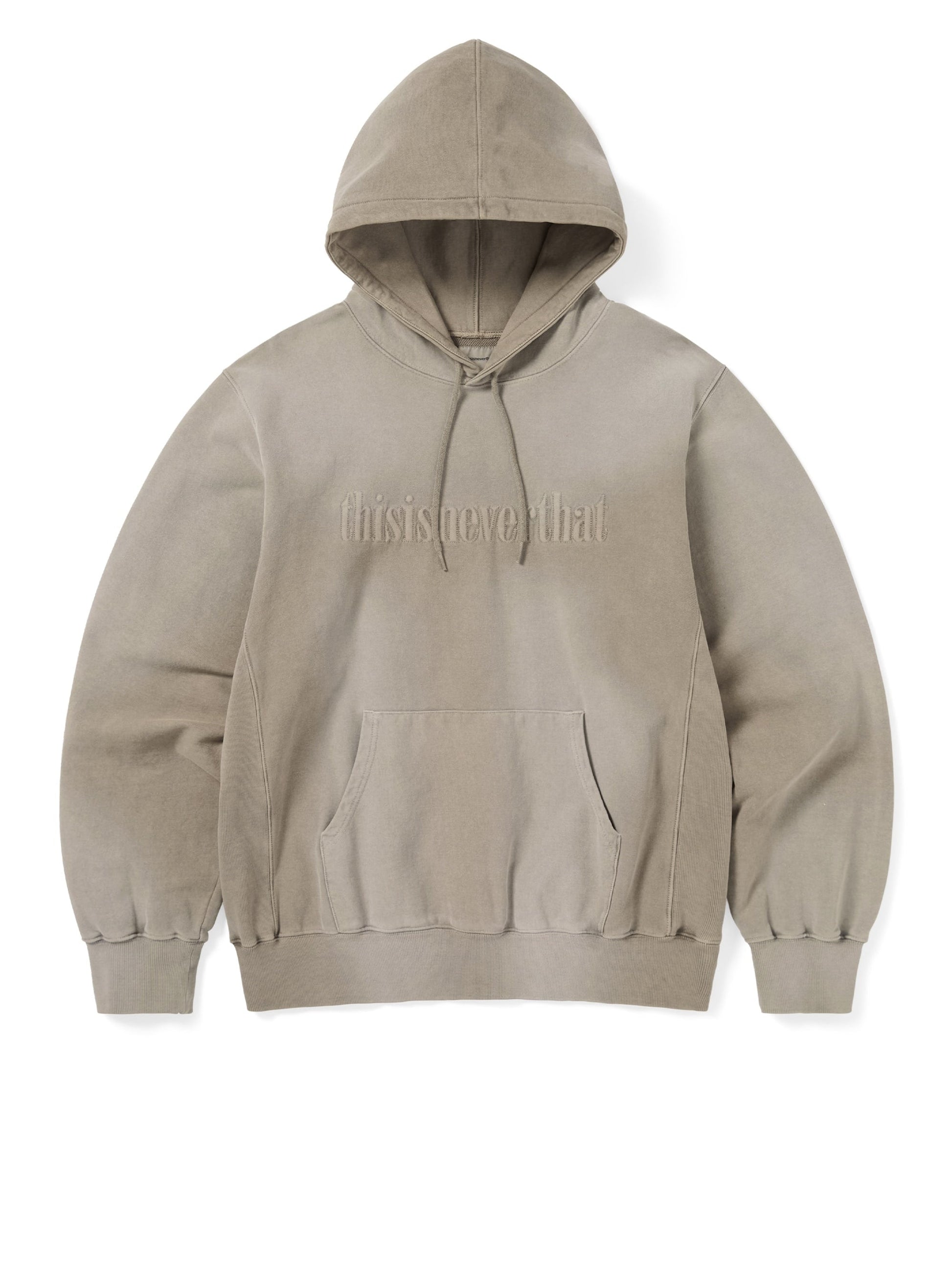 thisisneverthat Overdyed Embroidery Hoodie