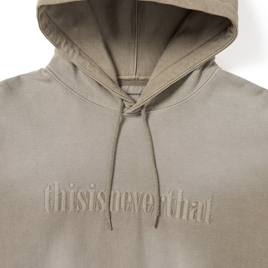 thisisneverthat Overdyed Embroidery Hoodie