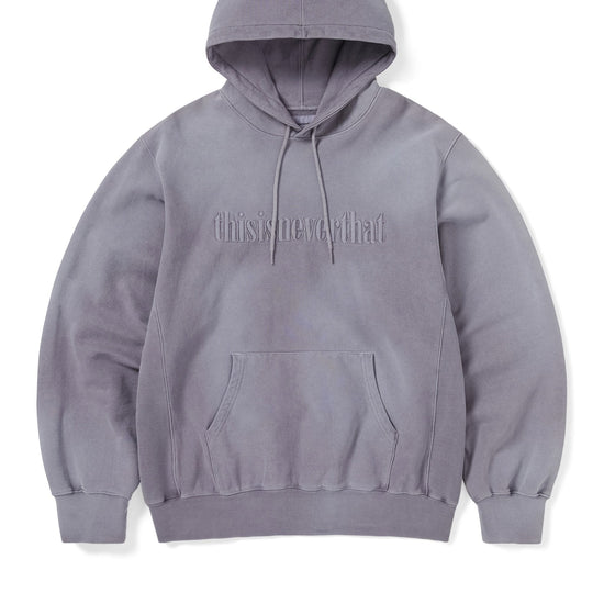thisisneverthat Overdyed Embroidery Hoodie