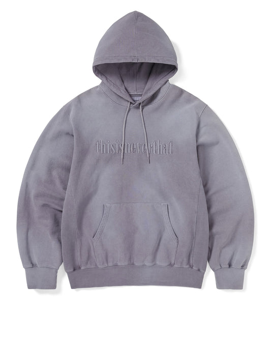thisisneverthat Overdyed Embroidery Hoodie