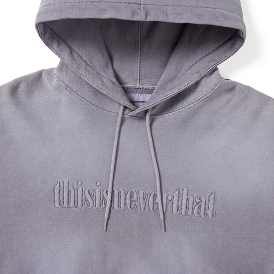 thisisneverthat Overdyed Embroidery Hoodie