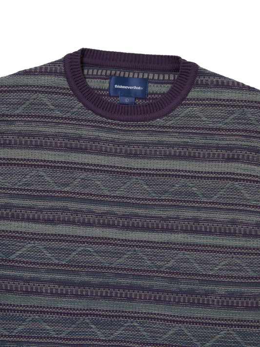 thisisneverthat Pattern Knit Crew
