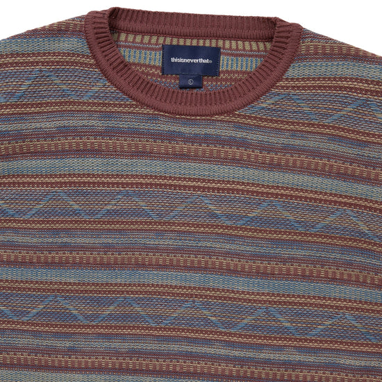 thisisneverthat Pattern Knit Crew