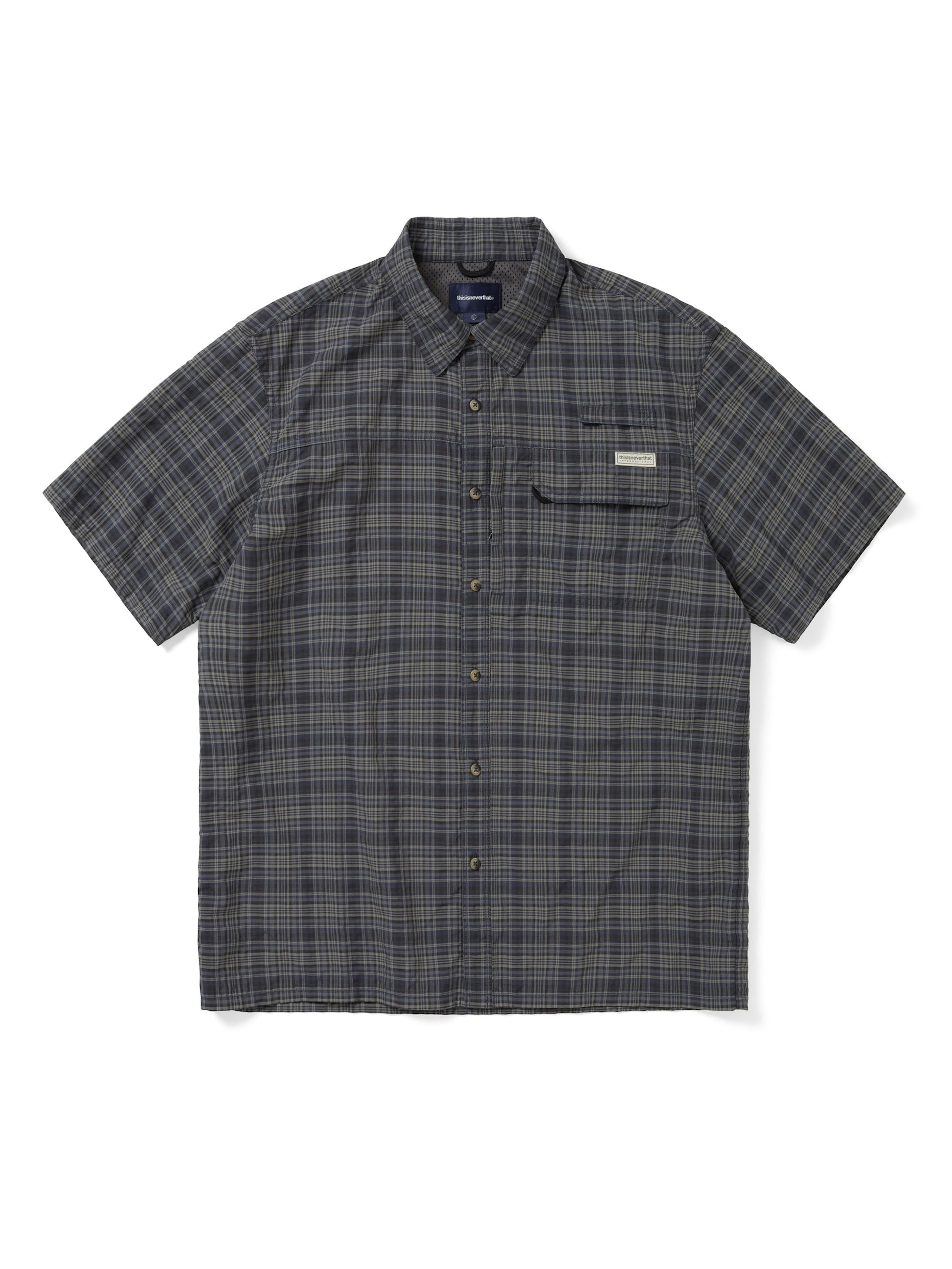 thisisneverthat Plaid S/S Fishing Shirt