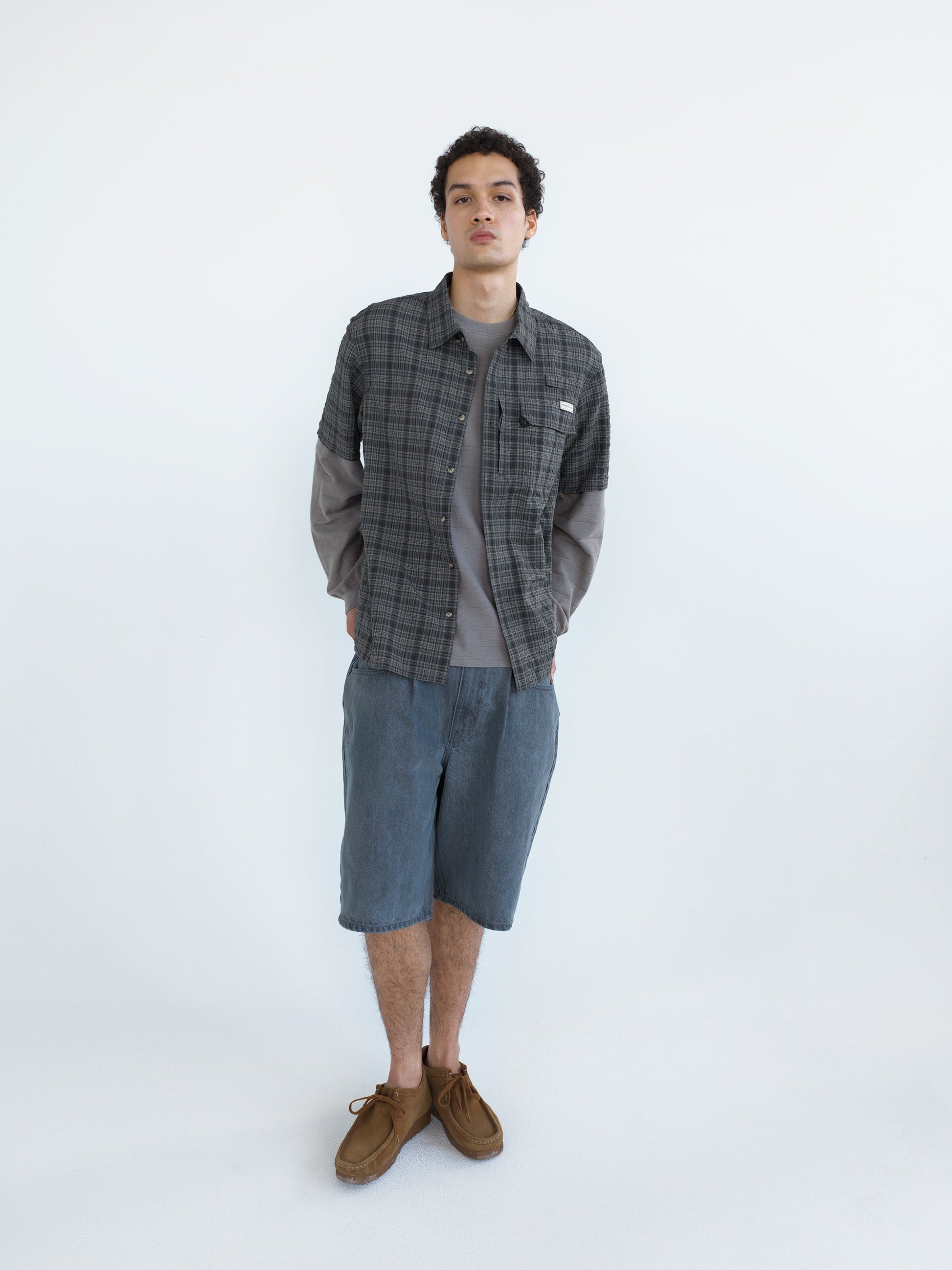thisisneverthat Plaid S/S Fishing Shirt