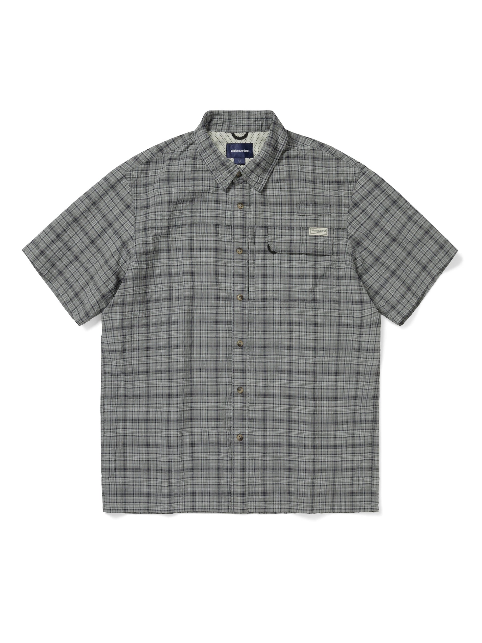 thisisneverthat Plaid S/S Fishing Shirt