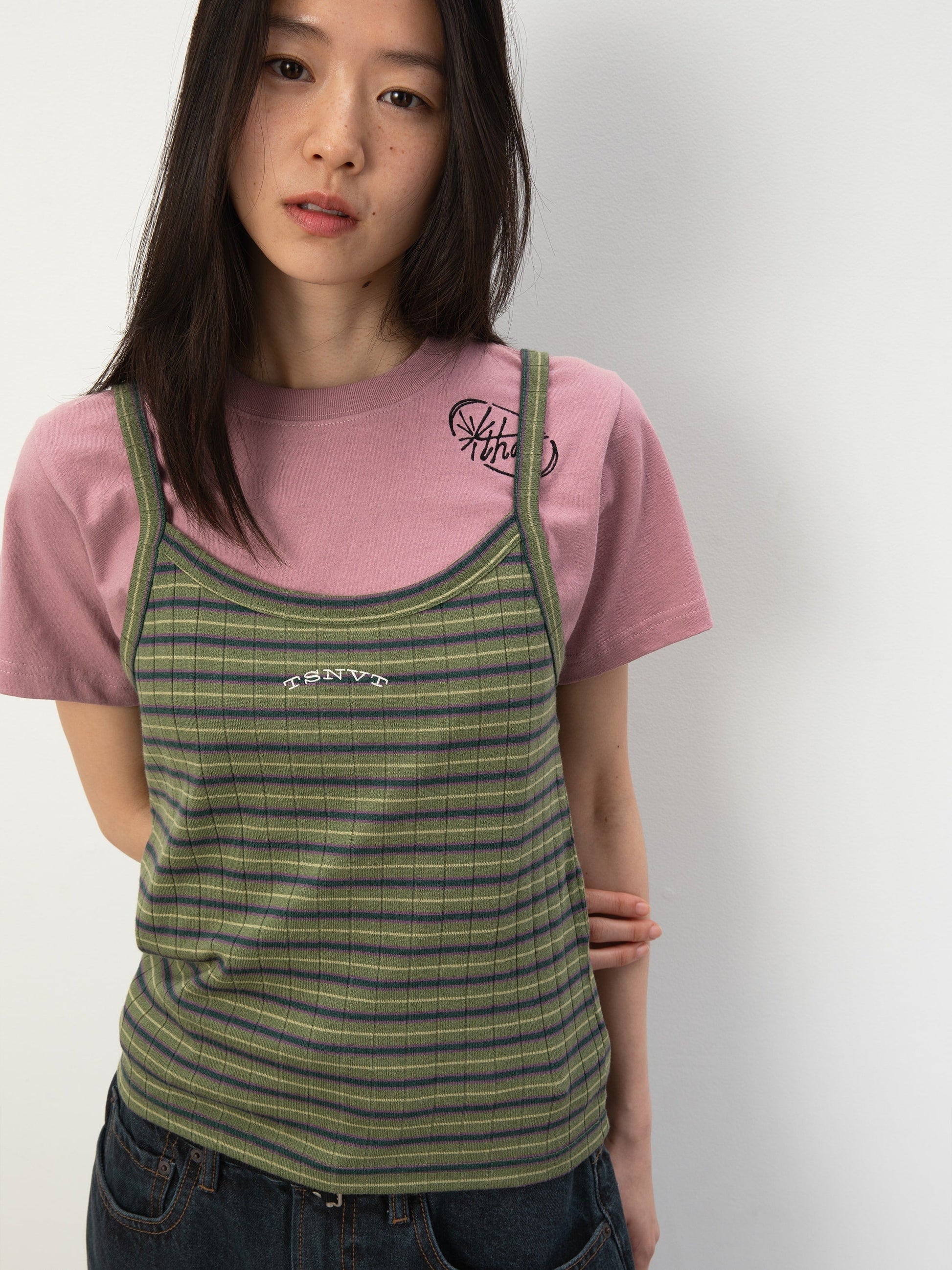 thisisneverthat Sleeveless Striped W Top