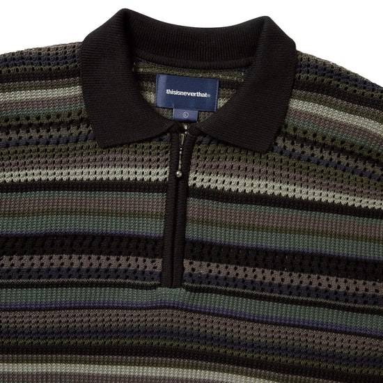thisisneverthat Striped S/S KnIt Polo