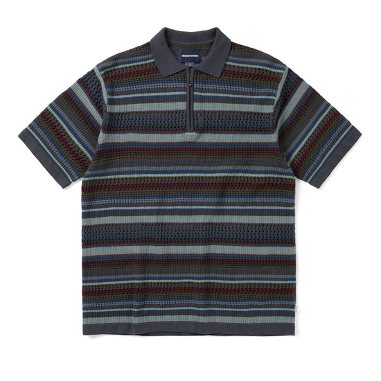 thisisneverthat Striped S/S KnIt Polo