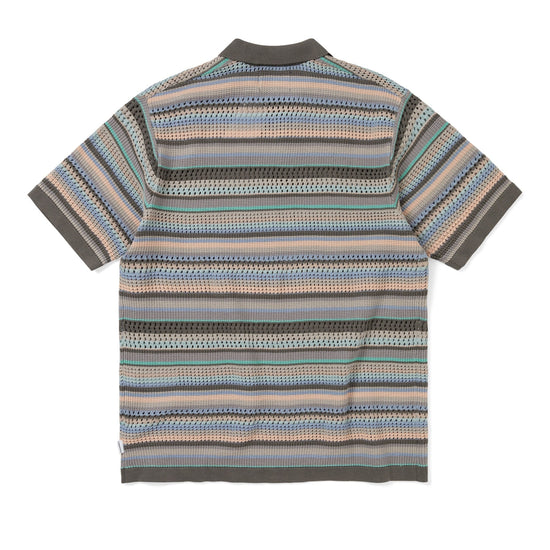 thisisneverthat Striped S/S KnIt Polo