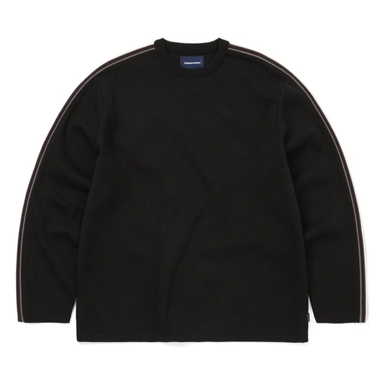 thisisneverthat Striped Sleeve Knit Crew