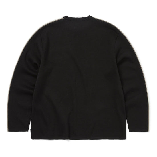 thisisneverthat Striped Sleeve Knit Crew