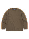 thisisneverthat Striped Sleeve Knit Crew