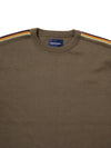 thisisneverthat Striped Sleeve Knit Crew