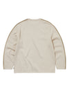 thisisneverthat Striped Sleeve Knit Crew