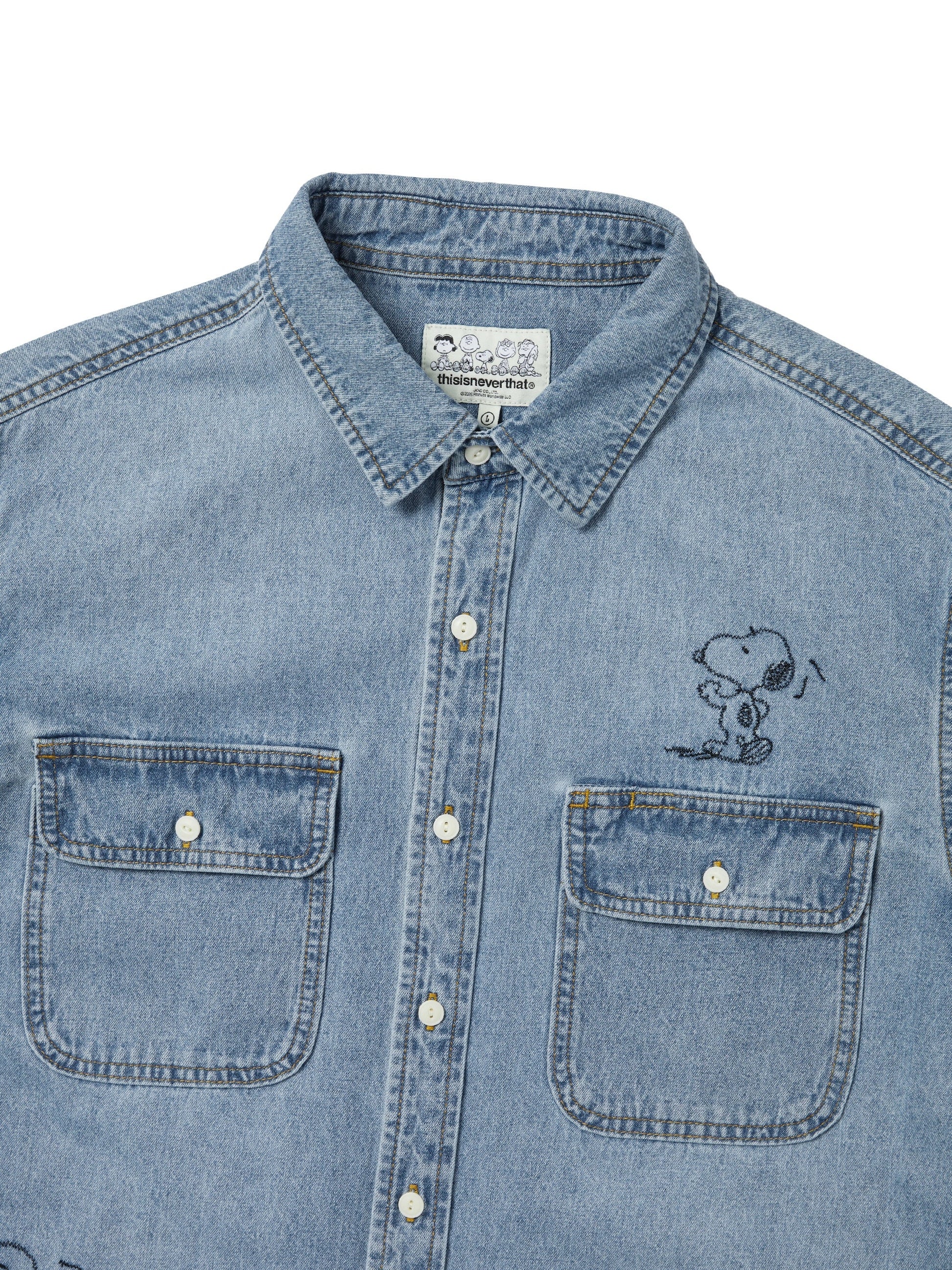 thisisneverthat TNT PEANUTS Denim Shirt