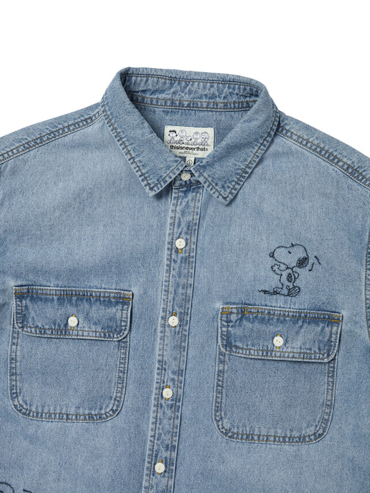 thisisneverthat TNT PEANUTS Denim Shirt