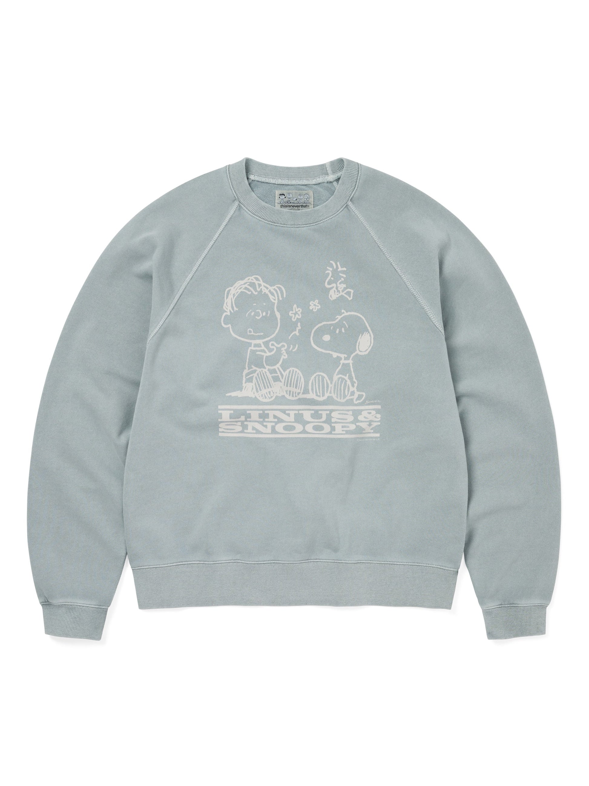 thisisneverthat TNT PEANUTS Faded Crewneck