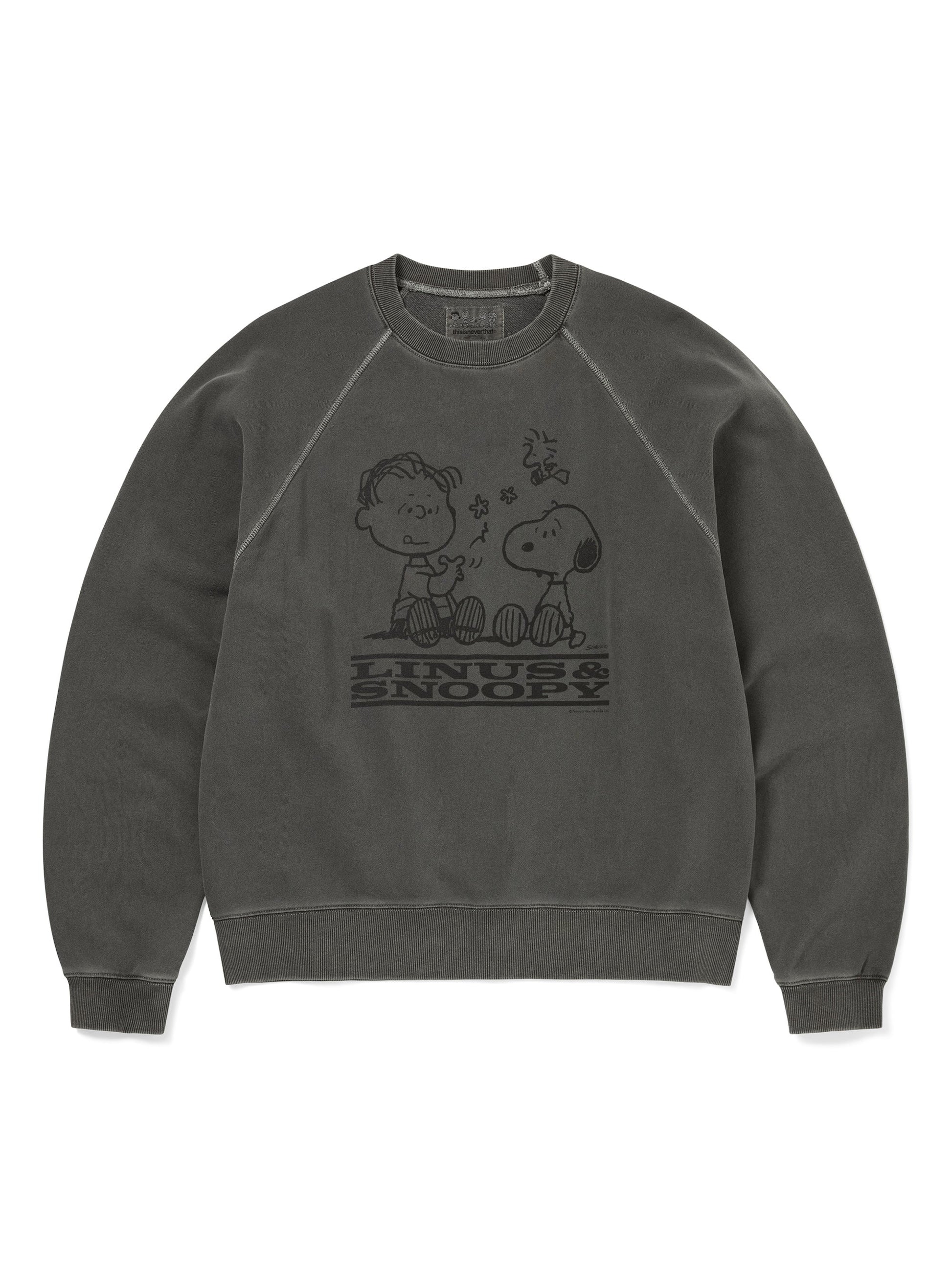 thisisneverthat TNT PEANUTS Faded Crewneck