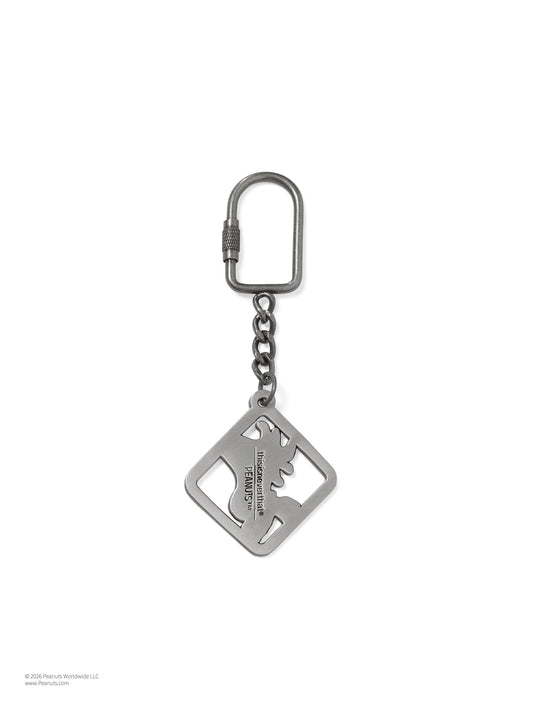 thisisneverthat TNT PEANUTS Metal Keychain