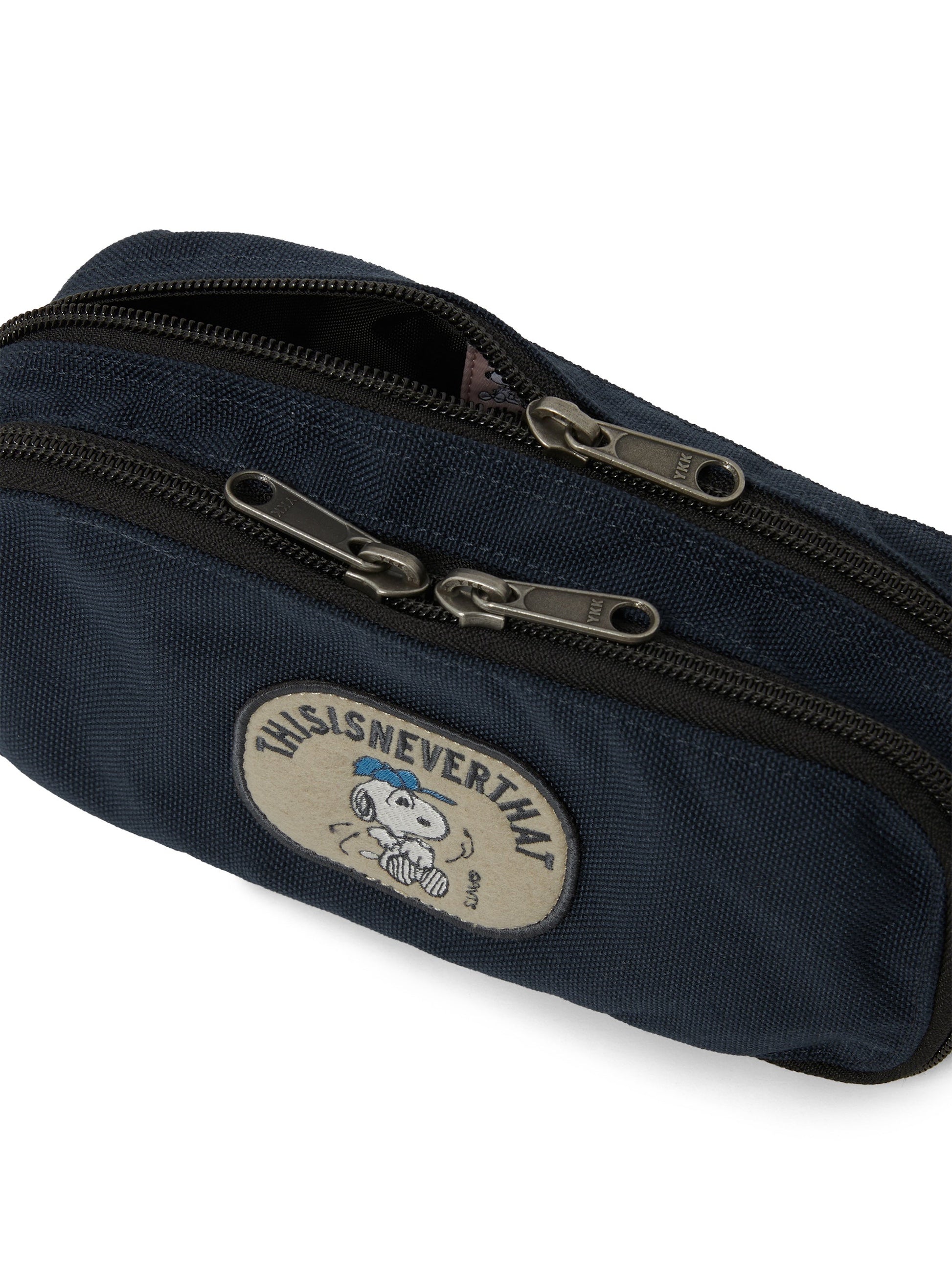 thisisneverthat TNT PEANUTS Multi Zip Pouch