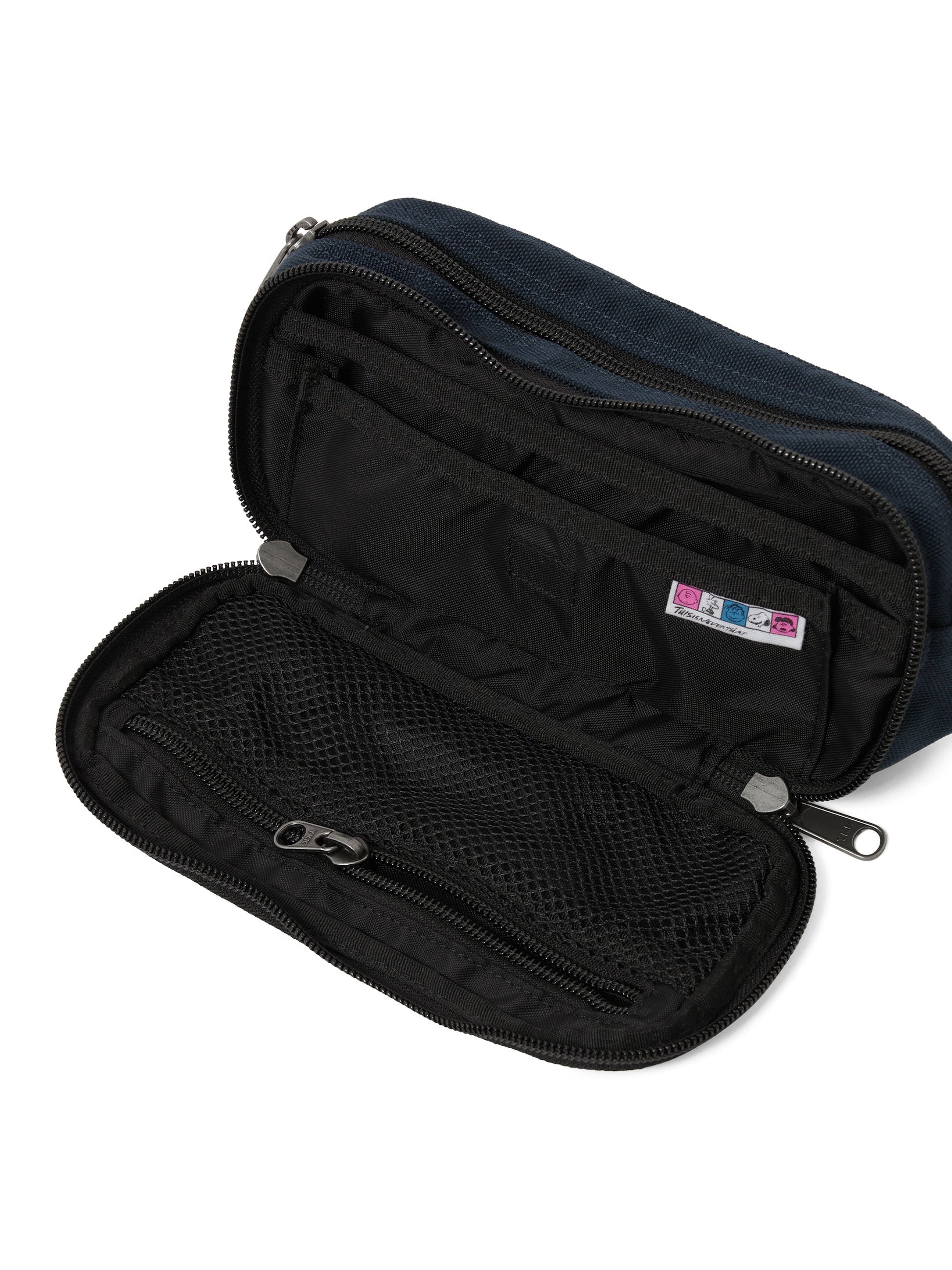 thisisneverthat TNT PEANUTS Multi Zip Pouch