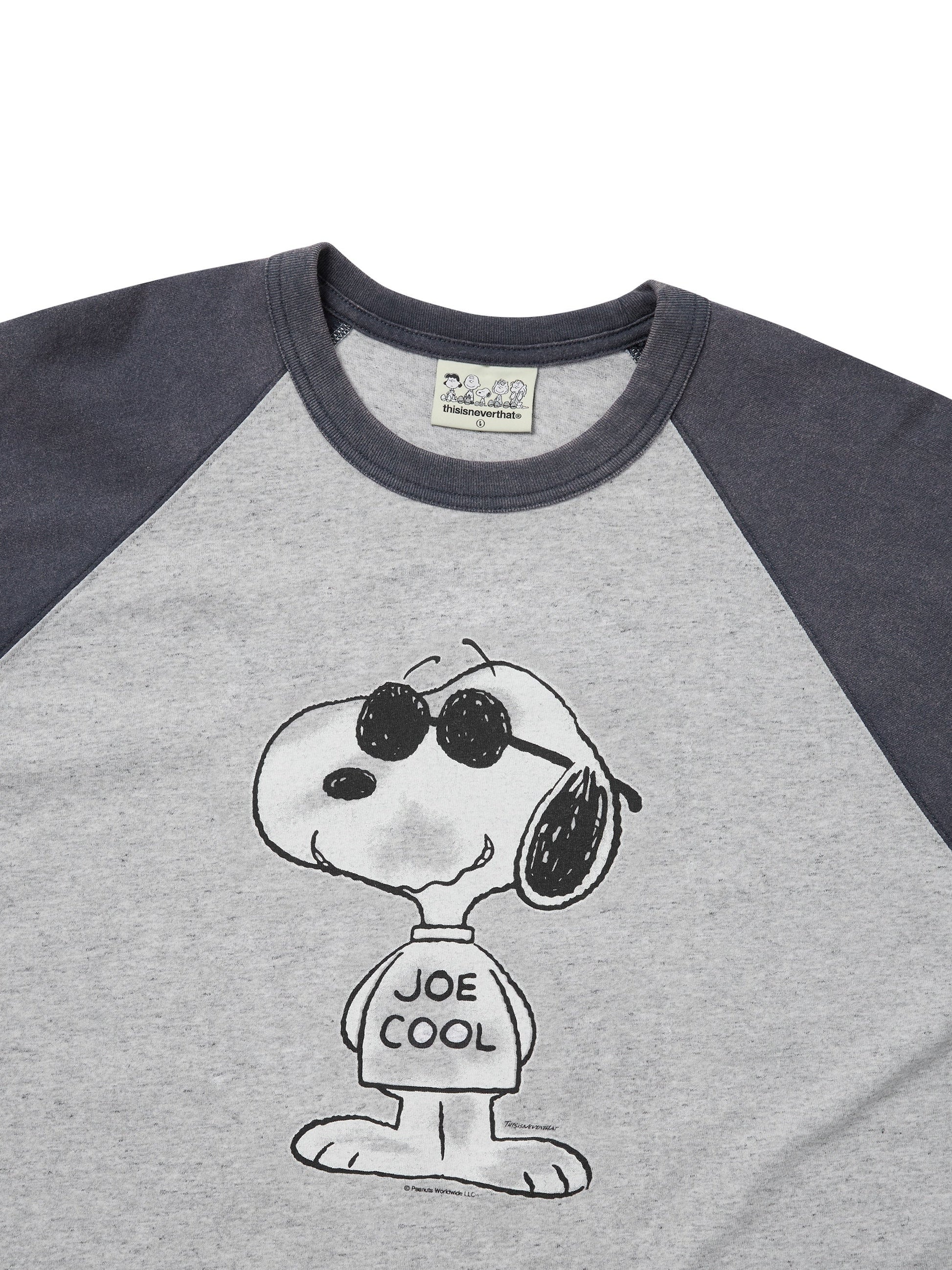 thisisneverthat TNT PEANUTS Raglan Tee