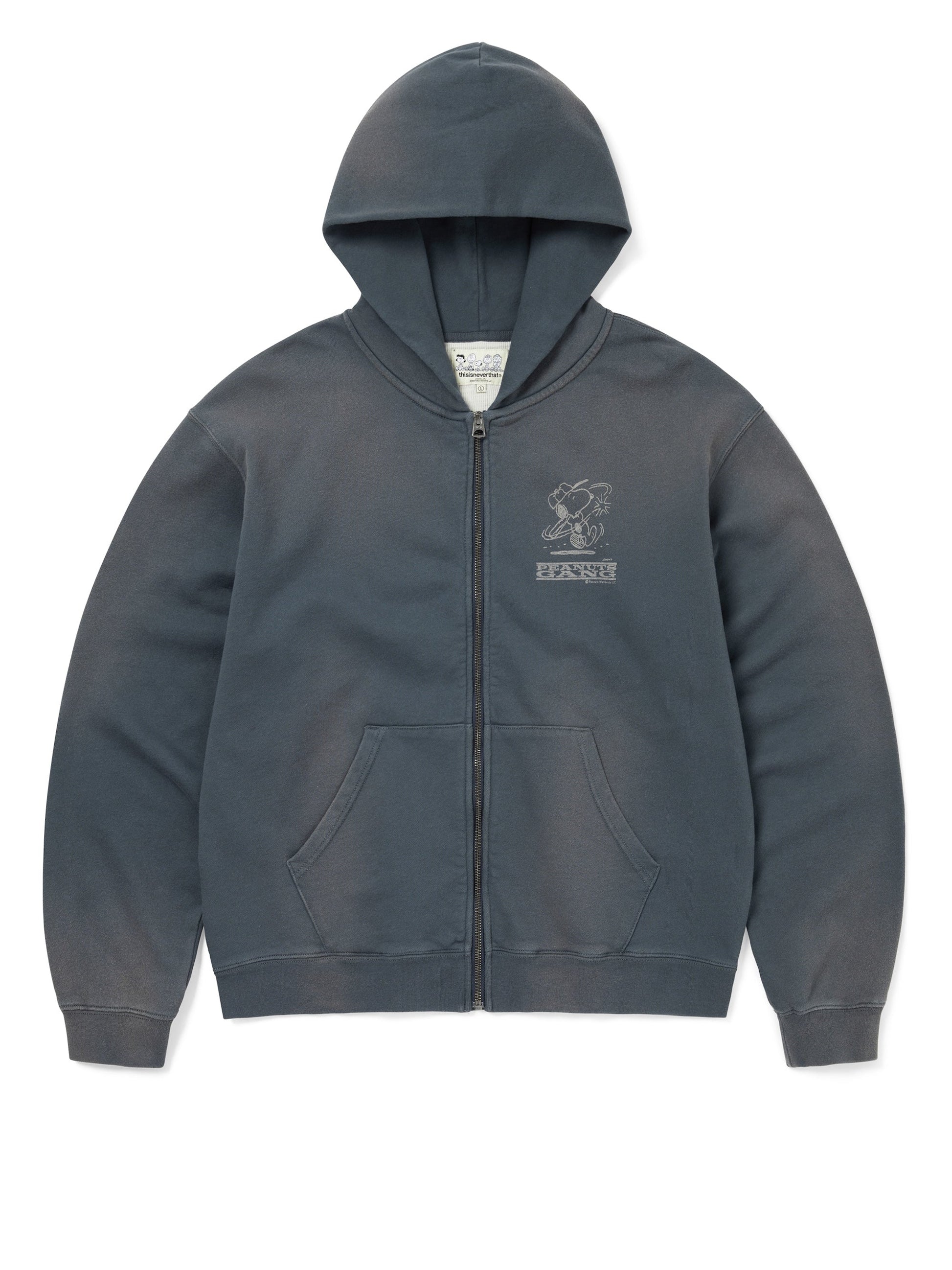 thisisneverthat TNT PEANUTS Zip Up Hoodie