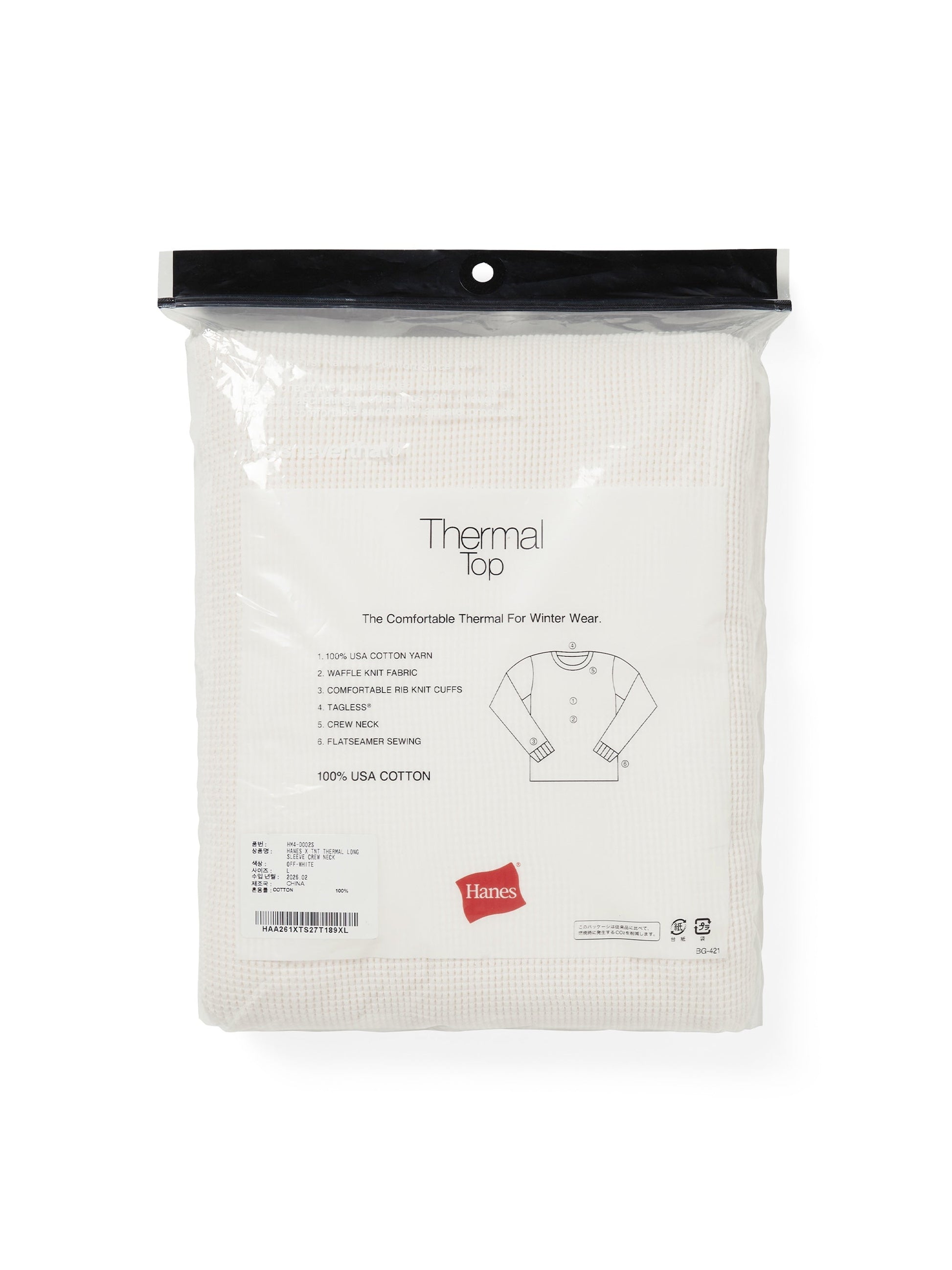 thisisneverthat TNT Hanes Thermal Top