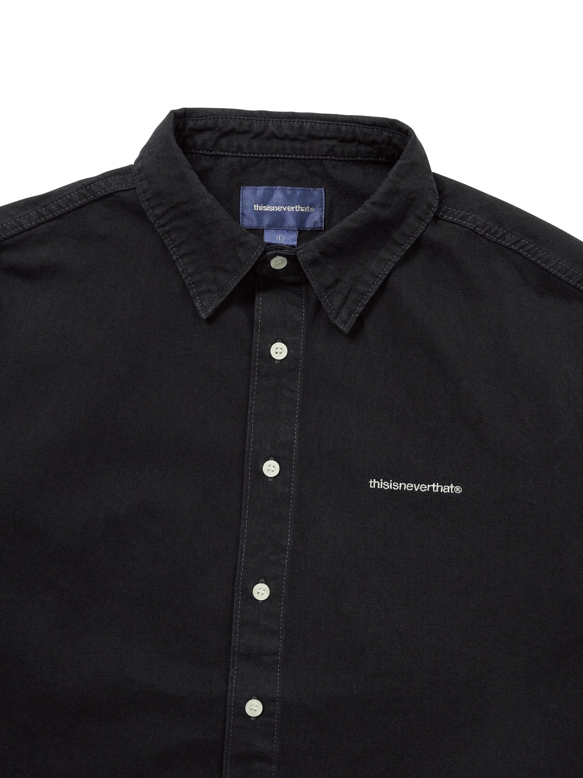 thisisneverthat Washed Denim S/S Shirt