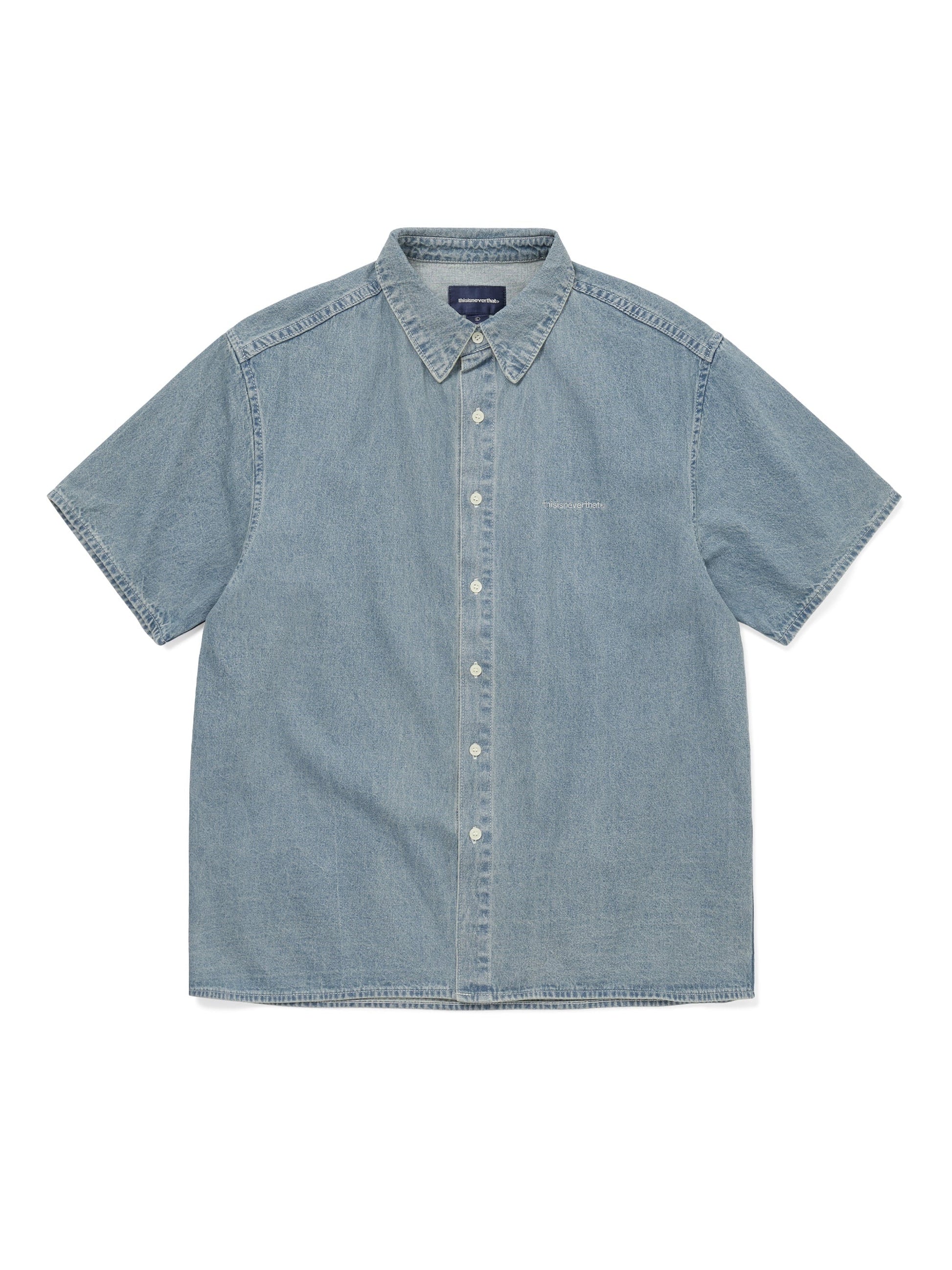 thisisneverthat Washed Denim S/S Shirt