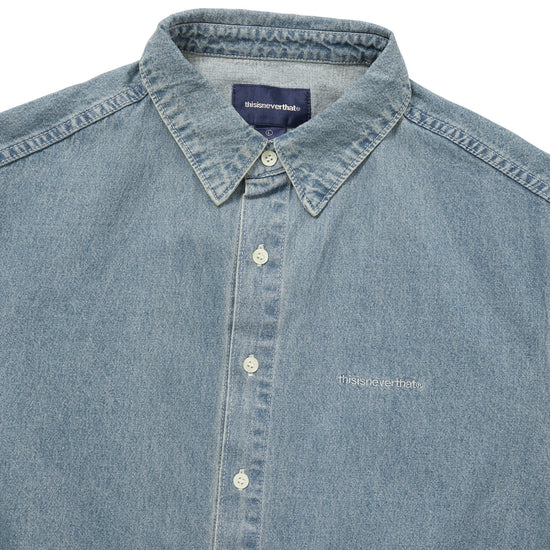 thisisneverthat Washed Denim S/S Shirt