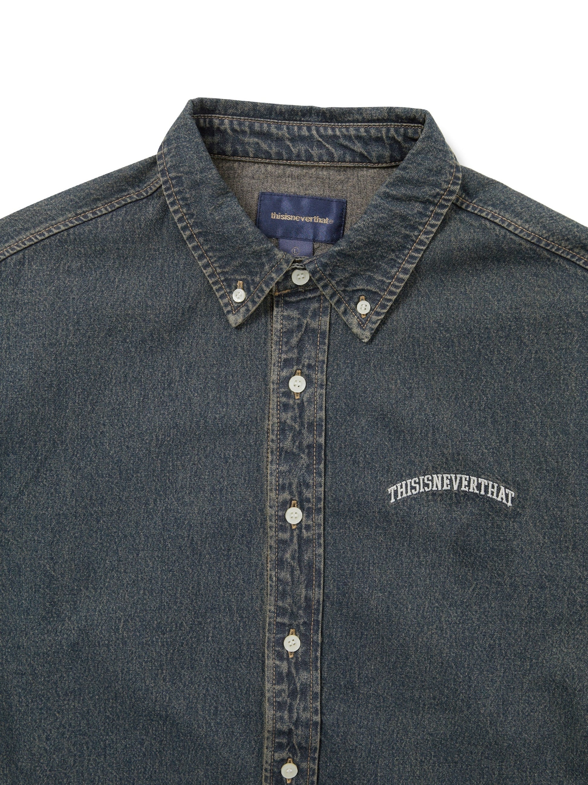 thisisneverthat Washed Denim Shirt