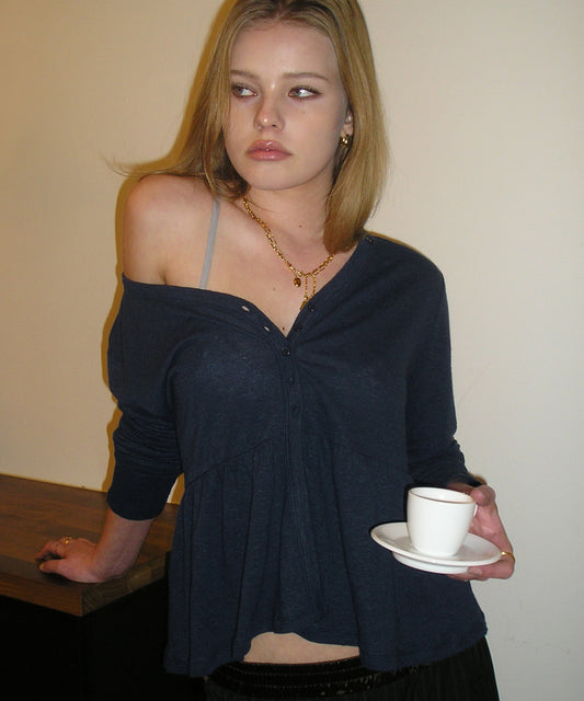 Bitter Cells Swell V Neck Cardigan