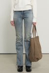 General Idea WOMAN Bootcut Washed Denim Pants