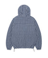 Cavish Hooded Check Wind Breaker